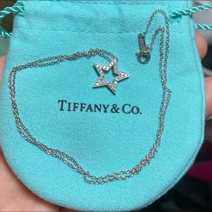 Tiffany & Co. platinum Star necklace